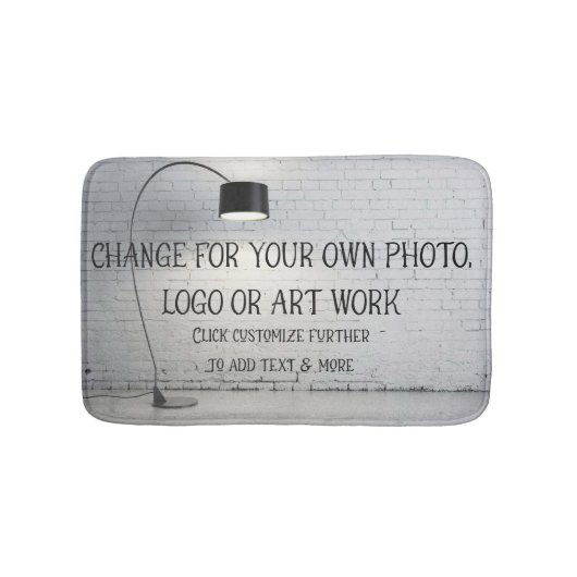 カスタムはあなパーソナライズされたたのために作られた バスマット (正面)