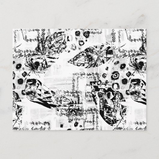 カスタムはがき。お礼とホリデーカード ポストカード (正面)