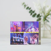 カスタムはがき – カンクンコラージュ5 ポストカード (スタンド正面)