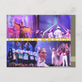 カスタムはがき – カンクンコラージュ5 ポストカード (正面)