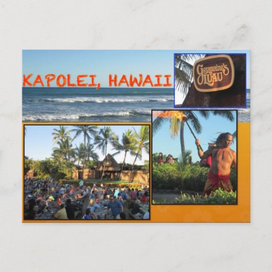 カスタムはがき – HAWAII COLLAGE# 10 ポストカード (正面)