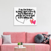 カスタムはしますそれをあなた自身記念日個人化なります キャンバスプリント (インサイチュ (リビング))