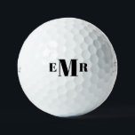 カスタムはっきりしたブラックモノグラムタイトリストVIゴルフボール ゴルフボール<br><div class="desc">カスタムはっきりしたブラックモノグラムVIゴルフボール。パーソナライズ</div>