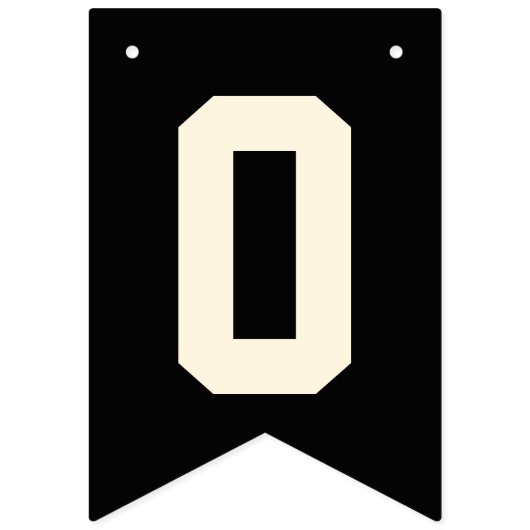 カスタムはっきりしたモダン卒業 バンティングフラッグ (第2の旗)