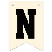 カスタムはっきりしたモダン卒業 バンティングフラッグ (第3の旗)