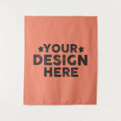 カスタムはっきりした名のデザイン男性へ タペストリー (正面)