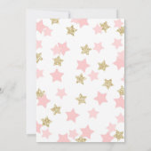 カスタムはメリーのための招待状を振りかけます 招待状 (裏面)