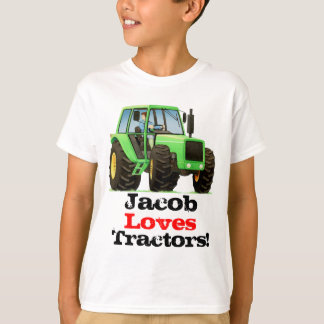 カスタムは一流愛トラクターおよび農業をからかいます Tシャツ