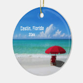 カスタムは写真のDestinのビーチパラソルを所有します セラミックオーナメント (左)