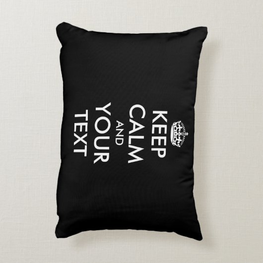 カスタムは平静およびあなたの文字のアクセントの装飾用クッションを保ちます アクセントクッション (裏面(縦))