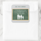 カスタムは息子を働かせる スクエアシール (バッグ)