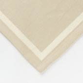 カスタムは文字のかわいらしい庭毛布を加えます フリースブランケット (角)