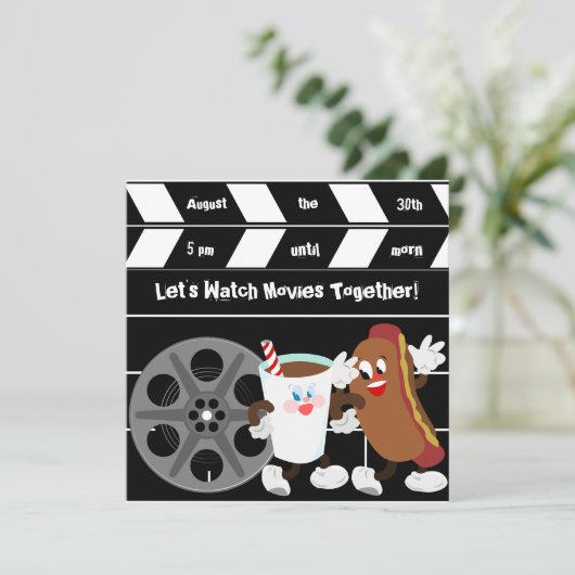 カスタムは映画誕生日の招待状を見よう 招待状 (スタンド正面)