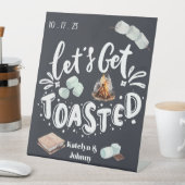 カスタムは疲れ果て結婚る 台座サイン (インサイチュ)