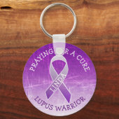 カスタムは祈Cure Lupus Warrior Key chainに向けて キーホルダー (正面)