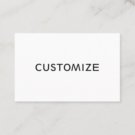 カスタムは空白のなビジネスロゴをカスタマイズ 名刺 (裏面)