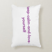 カスタムは記念日の運命の運命を個人化します アクセントクッション (正面(垂直))