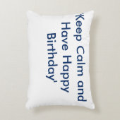 カスタムは記念日の運命の運命を個人化します アクセントクッション (正面(垂直))