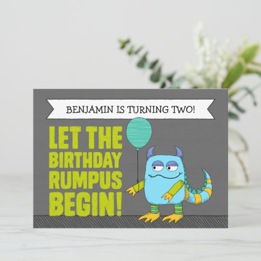 カスタムは誕生日の騒動が始まるようにしました! 招待状 (スタンド正面)