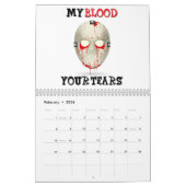 カスタムは2015年のホッケーのカレンダーを印刷しました カレンダー (2月 2026)