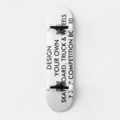 カスタムは7 7/8"競争のスケートボード車輪をトラックで運びます スケートボード (正面)