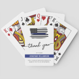 カスタムは、警察官の退職金に感謝 トランプ