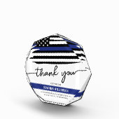 カスタムは、警察官の退職金に感謝 フォトブロック (右)