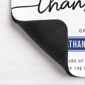 カスタムは、警察官の退職金に感謝 マウスパッド (コーナー)