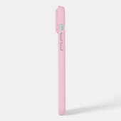 カスタムひまわり植物画モノグラム iPhoneケース (左側面)