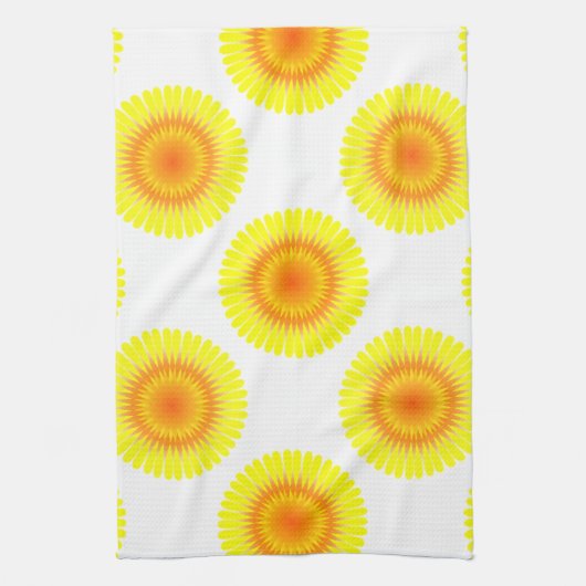 カスタムひまわり キッチンタオル (縦)