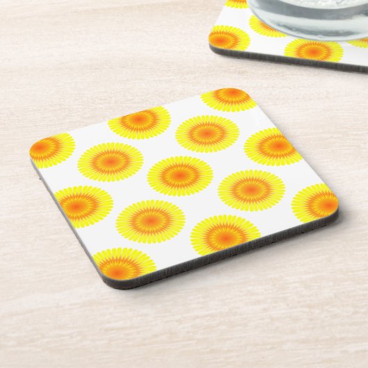 カスタムひまわり コースター (左側)