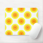 カスタムひまわり マウスパッド (マウス)