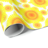 カスタムひまわり ラッピングペーパー (ロールコーナー)