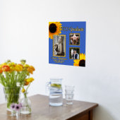 カスタムひまわり 箔ポスター (レイダウン (キッチン))