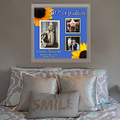 カスタムひまわり 箔ポスター