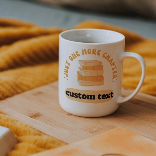 カスタムもう一巻本読だけおもしろい コーヒーマグカップ