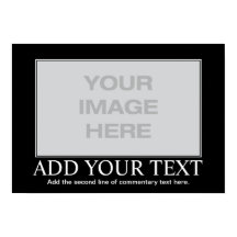 カスタムやる気を起こさせるポスター – カスタムDemotivational