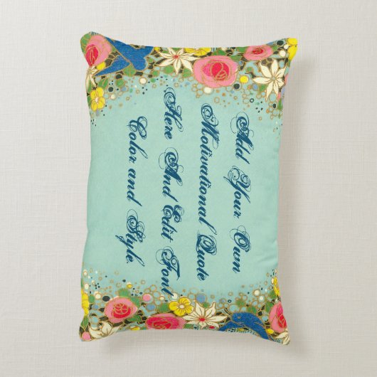 カスタムやる気を起こさせる引用文自分で作る アクセントクッション (裏面(縦))