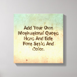 カスタムやる気を起こさせる引用文自分で作る キャンバスプリント