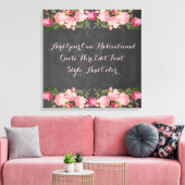 カスタムやる気を起こさせる引用文、テキストの追加 キャンバスプリント (インサイチュ (リビング))