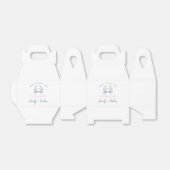 カスタムようこそナンタケット結婚へ フェイバーボックス (折り畳みなし)