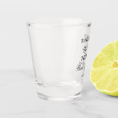 カスタムを一発やろうノットショットグラスを縛った ショットグラス (左)