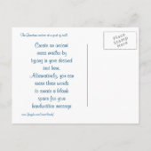 カスタムを呼ぶQuantum 案内ポストカード (裏面)