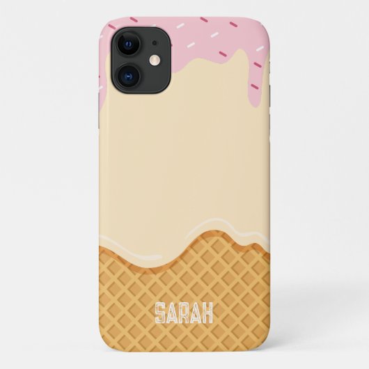 カスタムアイスユニーククリームバニラチルドレン Case-Mate iPhoneケース (裏面)