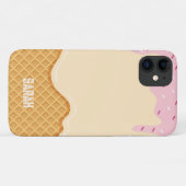 カスタムアイスユニーククリームバニラチルドレン Case-Mate iPhoneケース (裏面(横))