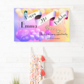 カスタムアイディア21歳誕生日おめでとう 横断幕 (インサイチュ)