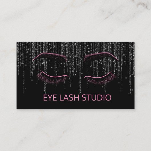 カスタムアイラッシュ延長名刺 名刺 (正面)