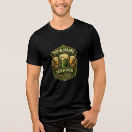 カスタムアイルランドパブネームTシャツ トライブレンドＴシャツ