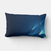 カスタムアクセント枕 – ミニマルスタイル ランバークッション (裏面)