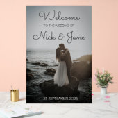 カスタムアクリル結婚系カップル歓迎サイン アクリルサイン (ウェディング)